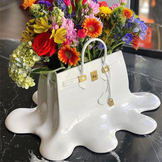 Flower Bag - Florista - High Quality Decoration - Resin Statue - - #tag1#