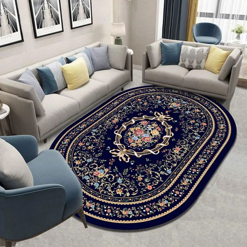 Flower_European_Oval_Rug_Living_Room_Washable_Carpet_for_Bedroom_-_-4190020 Flower European Oval Rug Living Room Washable Carpet for Bedroom -