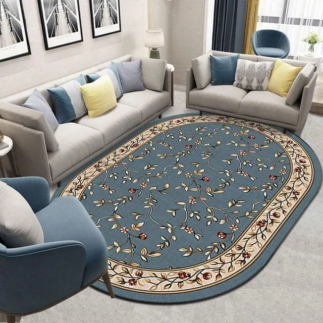 Flower_European_Oval_Rug_Living_Room_Washable_Carpet_for_Bedroom_-_-4190034 Flower European Oval Rug Living Room Washable Carpet for Bedroom -