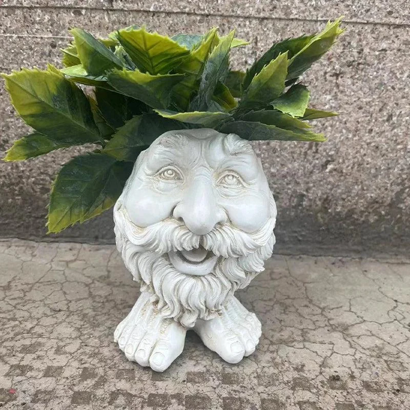 Flower_Pot_-_Muggle_-_Funny_Face_-_Resin_Succulent_Plant_Planter_-_-_tag1_-4224241 Flower Pot - Muggle - Funny Face - Resin Succulent Plant Planter - - #tag1#