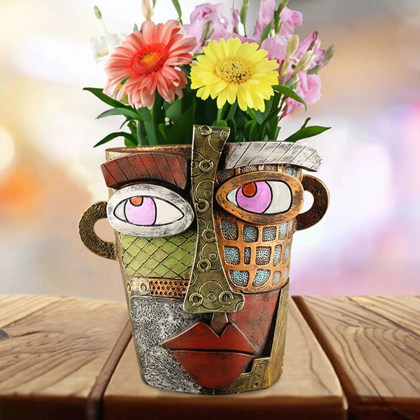 Flowerpot ornaments - Abstract Art - Stylish Flowerpot - Unique design -  - #tag1#