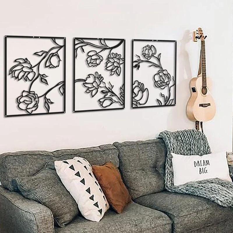 Flowers_Metal_Wall_Art_-_-4190279 Flowers Metal Wall Art -