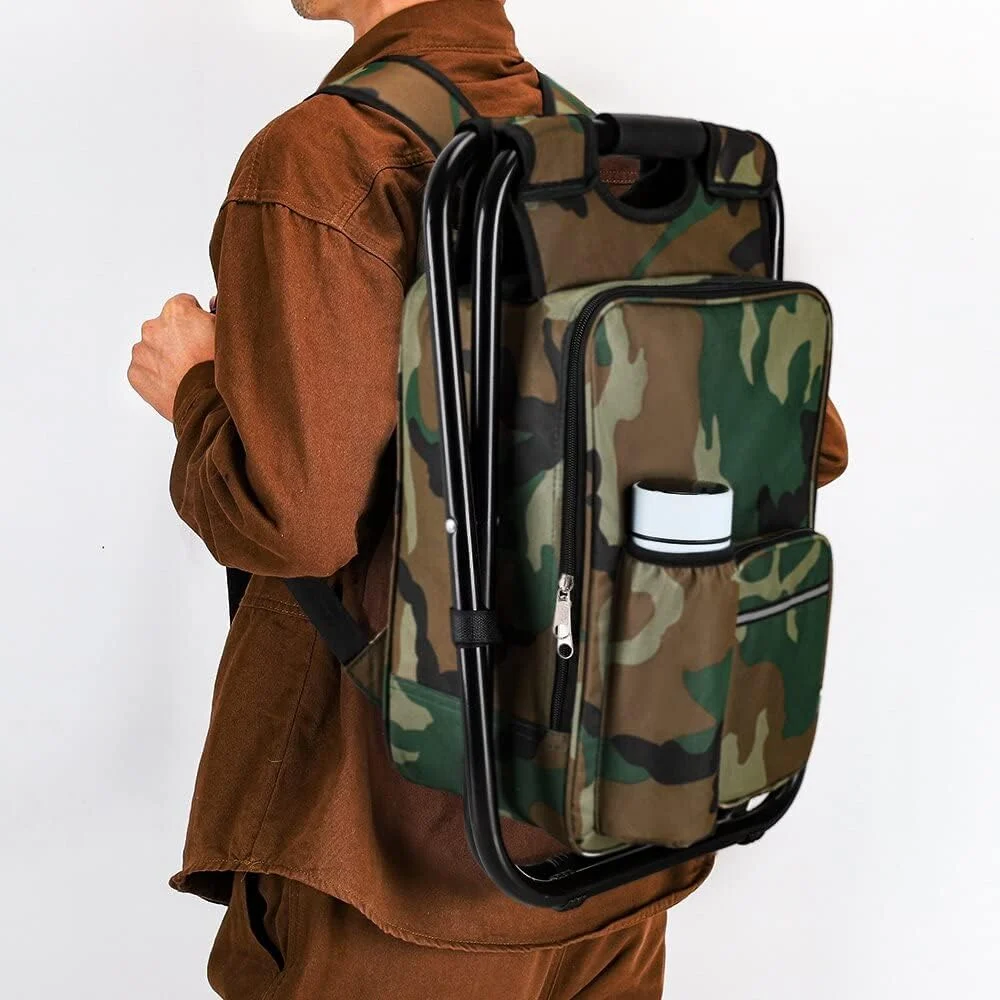 Foldable Stool Backpack -