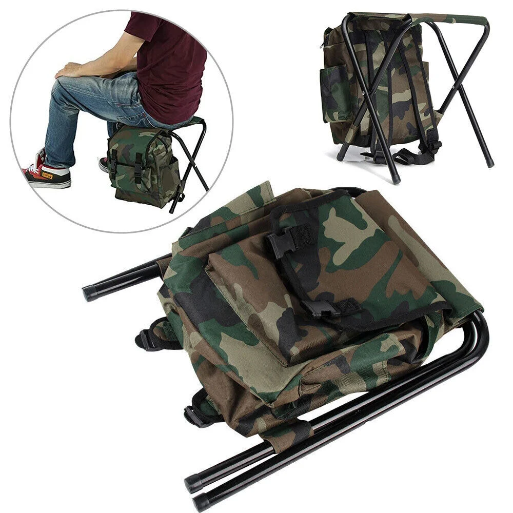 Foldable Stool Backpack -