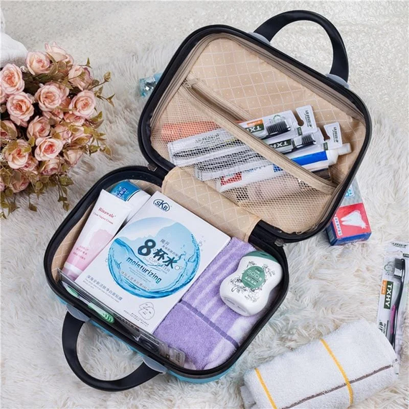 For Women Professional Cosmetic Case Beauty Makeup Necessary Waterproof Cosmetic Bag Suitcase For Adults Portable Cosmetic 4a738d52 A30f 4ec2 B306 0943fefce22e