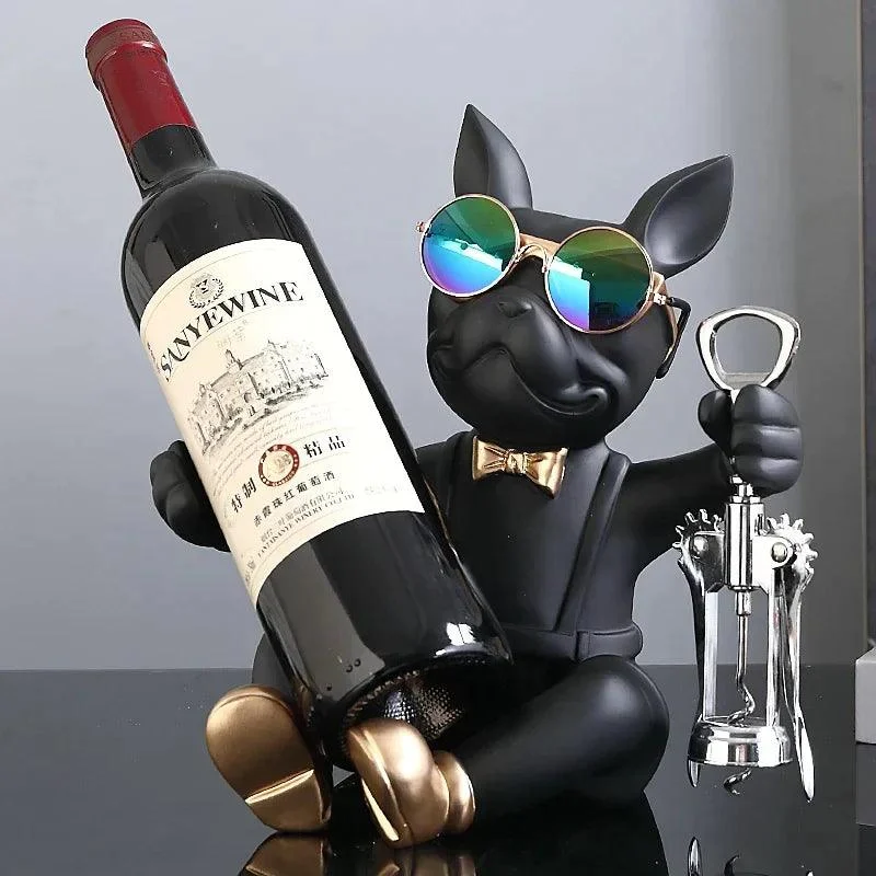 ServiPup - Wine Storage Dog Decoration - ISTANBULLU LTD