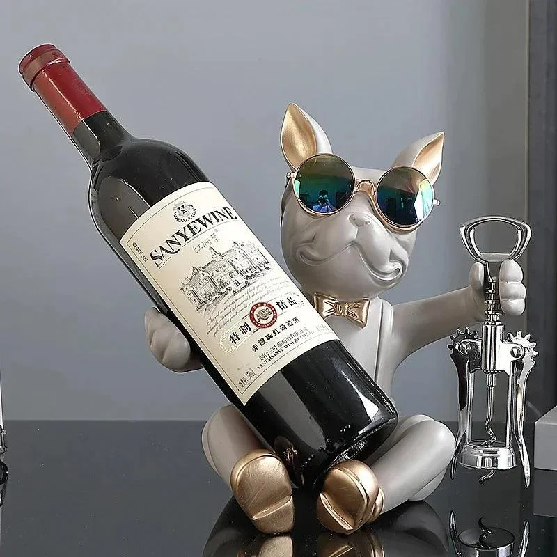 ServiPup - Wine Storage Dog Decoration - ISTANBULLU LTD
