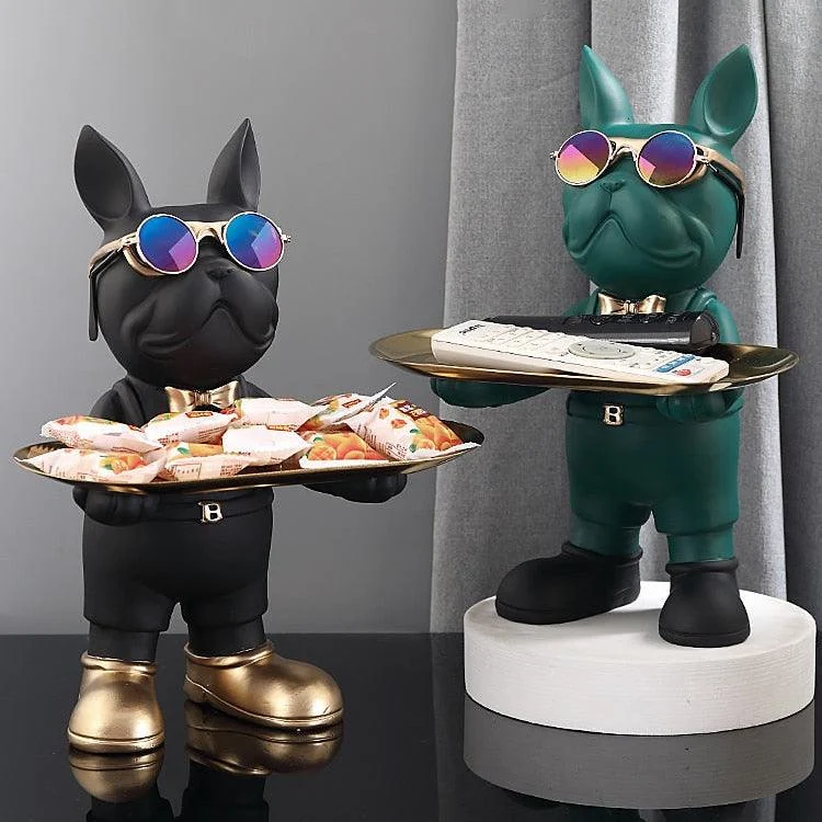 FrenchBulldogButlerTray-Homeko4 French Bulldog Butler Tray - Homeko