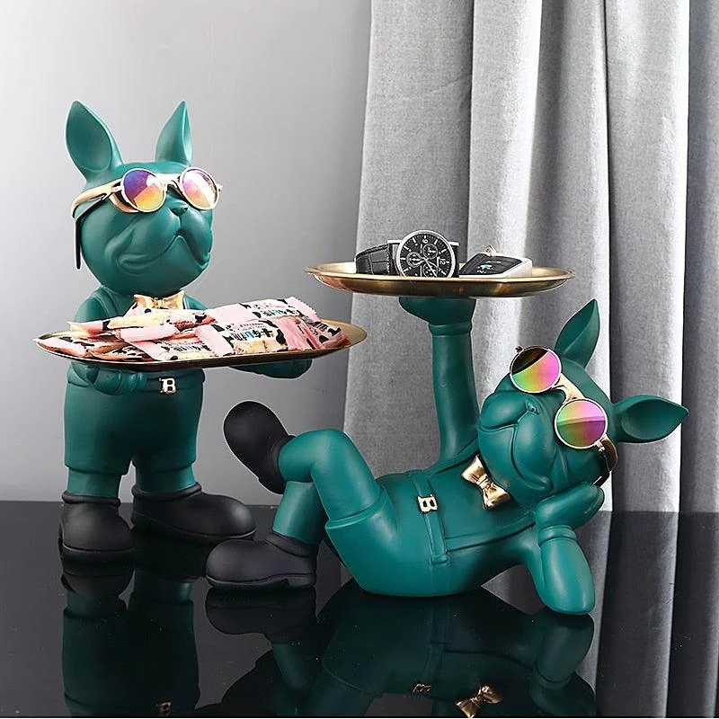 FrenchBulldogButlerTray-Homeko5 French Bulldog Butler Tray - Homeko