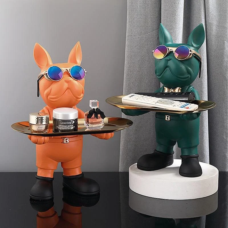 FrenchBulldogButlerTray-Homeko6 French Bulldog Butler Tray - Homeko
