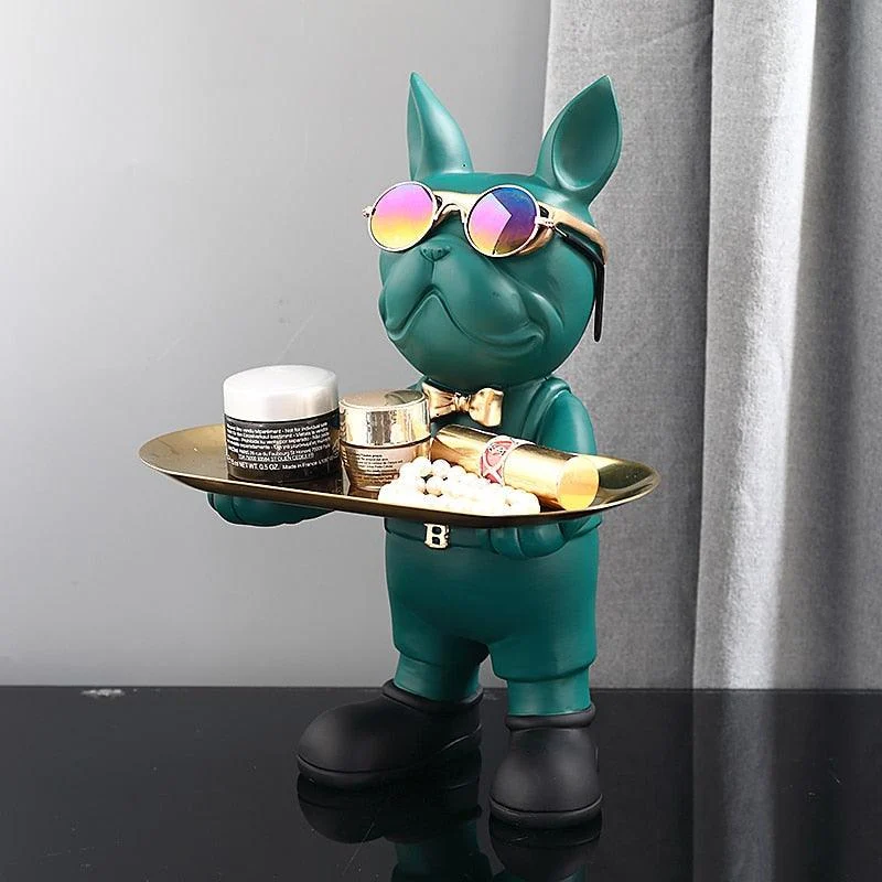 FrenchBulldogButlerTray-Homeko7 French Bulldog Butler Tray - Homeko
