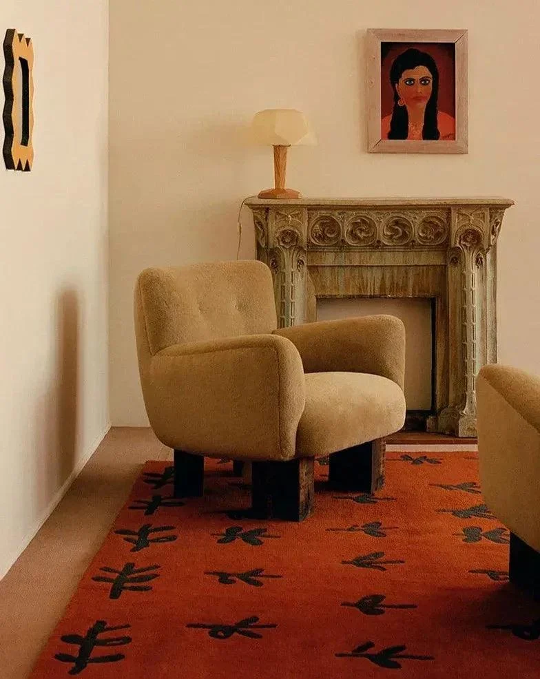 French_Retro_Pattern_Carpet_Rug_-_-4191393 French Retro Pattern Carpet Rug -