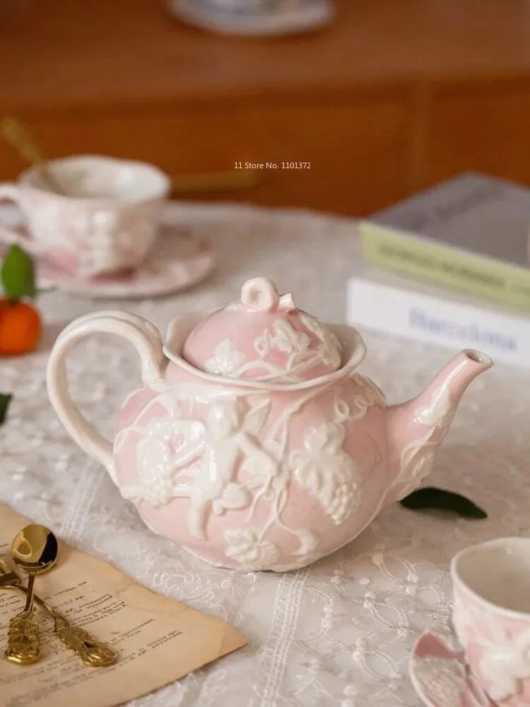 French_Style_Angel_Hand_Painted_Tea_Set_-_-4191486 French Style Angel Hand Painted Tea Set -