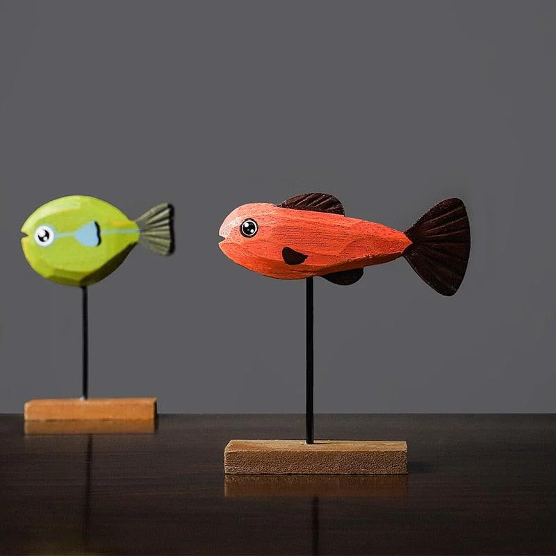 Freshwater_Fish_Hand-Crafted_Wooden_Sculpture_-_-4191751 Freshwater Fish Hand-Crafted Wooden Sculpture -