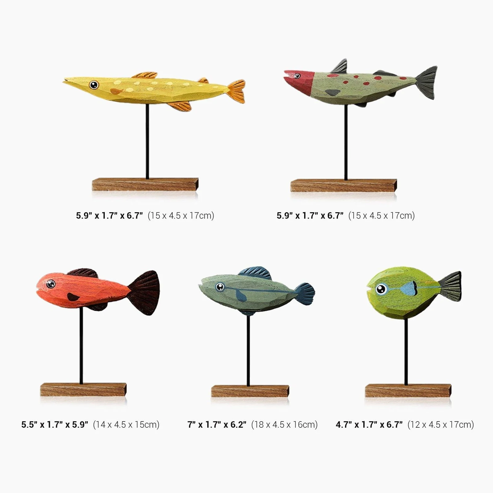 Freshwater_Fish_Hand-Crafted_Wooden_Sculpture_-_-4191768 Freshwater Fish Hand-Crafted Wooden Sculpture -