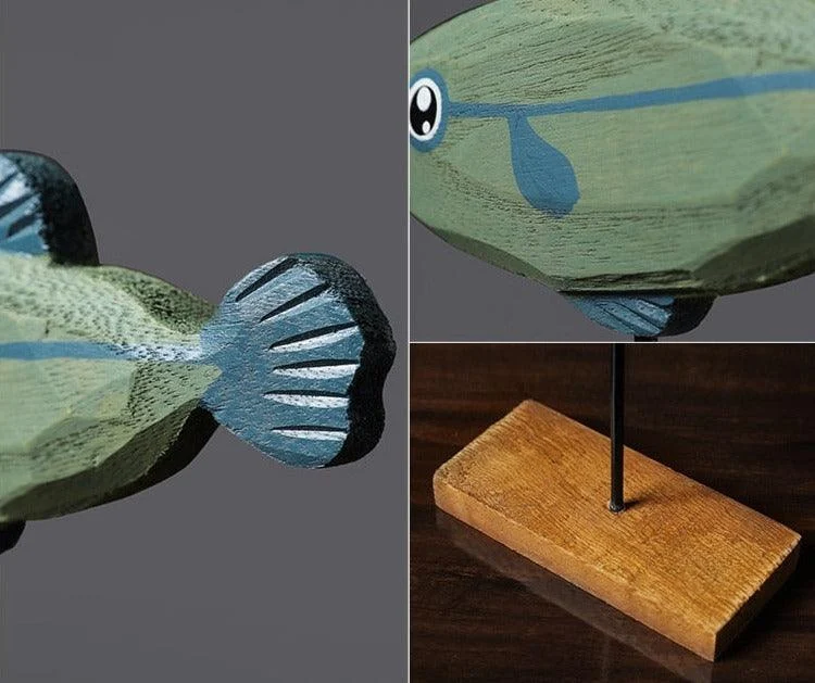 Freshwater_Fish_Hand-Crafted_Wooden_Sculpture_-_-4191773 Freshwater Fish Hand-Crafted Wooden Sculpture -