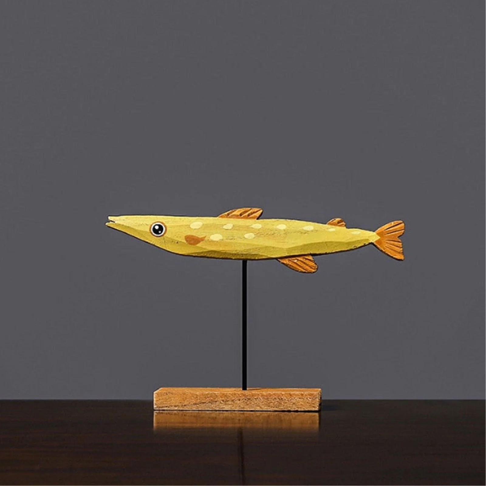 Freshwater_Fish_Hand-Crafted_Wooden_Sculpture_-_-4191805 Freshwater Fish Hand-Crafted Wooden Sculpture -