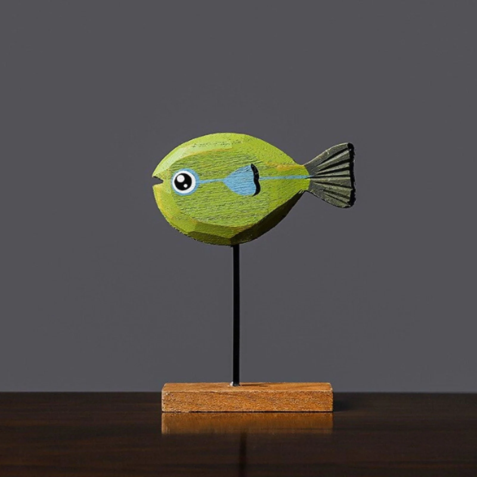 Freshwater_Fish_Hand-Crafted_Wooden_Sculpture_-_-4191817 Freshwater Fish Hand-Crafted Wooden Sculpture -