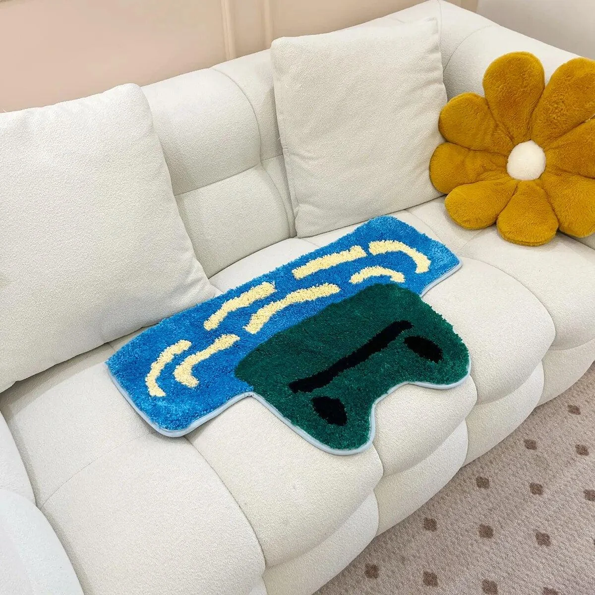 Frog_In_The_Water_Hand-Crafted_Rug_-_-4192084 Frog In The Water Hand-Crafted Rug -