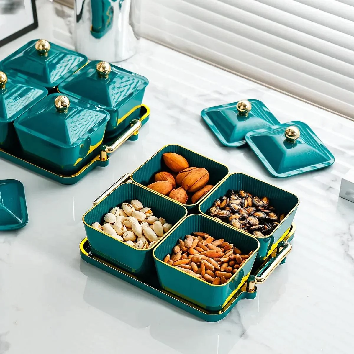 TreatTrove - Dessert Storage Box Tray - ISTANBULLU LTD