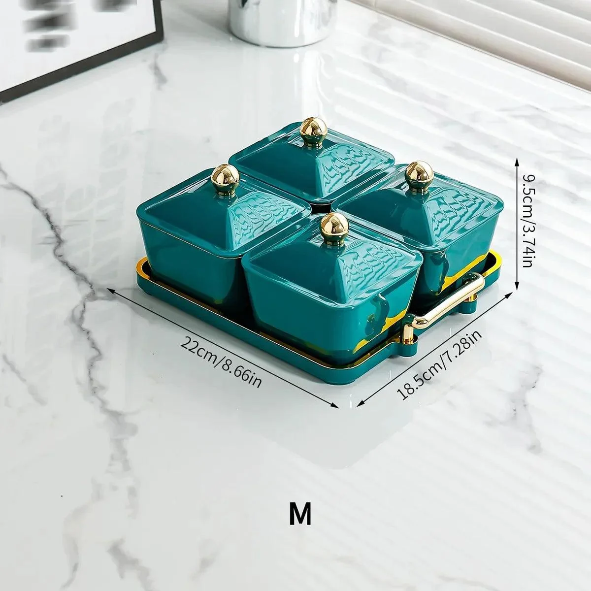 TreatTrove - Dessert Storage Box Tray - ISTANBULLU LTD