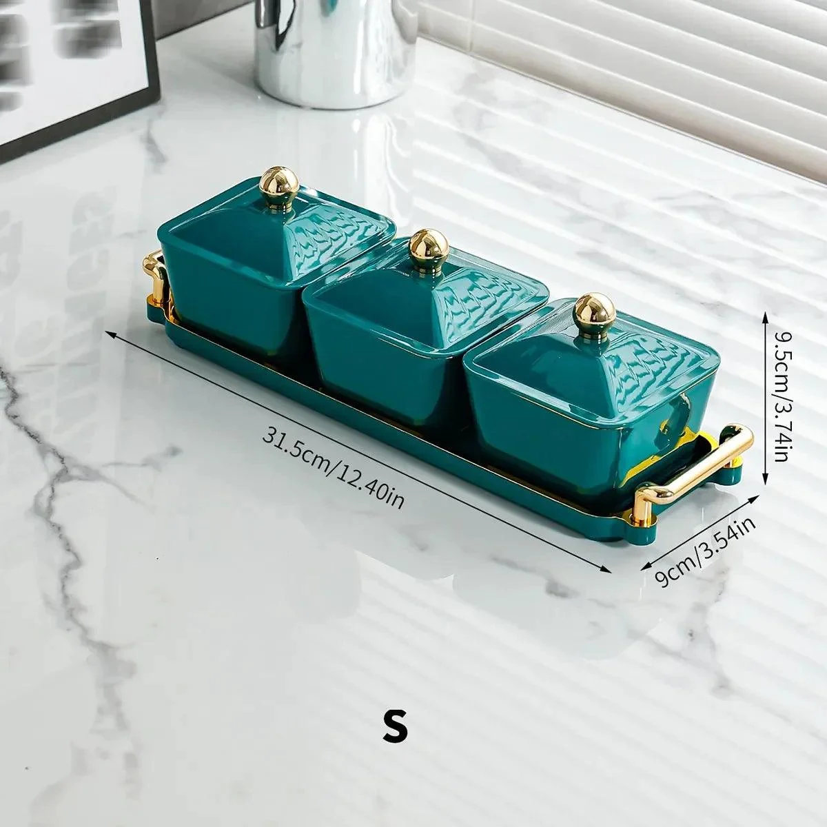 TreatTrove - Dessert Storage Box Tray - ISTANBULLU LTD