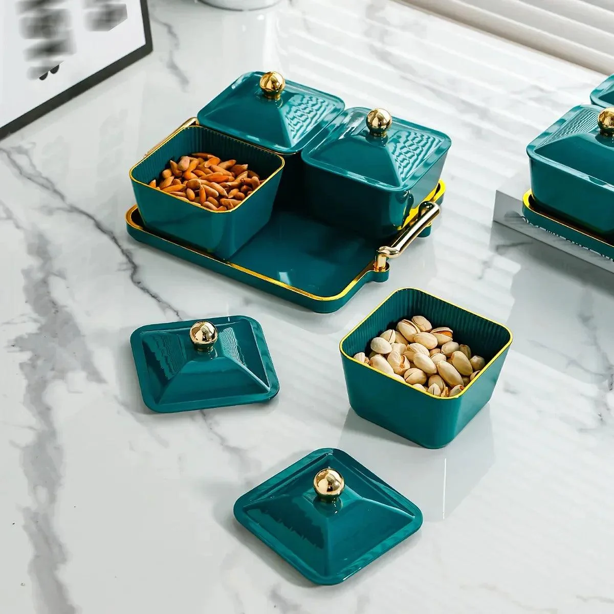 TreatTrove - Dessert Storage Box Tray - ISTANBULLU LTD