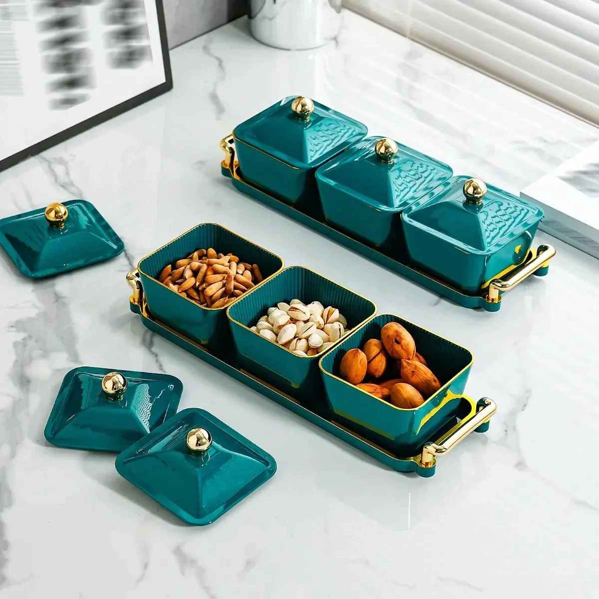 TreatTrove - Dessert Storage Box Tray - ISTANBULLU LTD