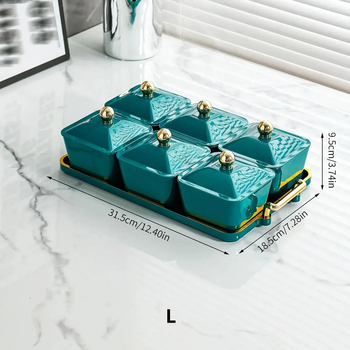 TreatTrove - Dessert Storage Box Tray - ISTANBULLU LTD