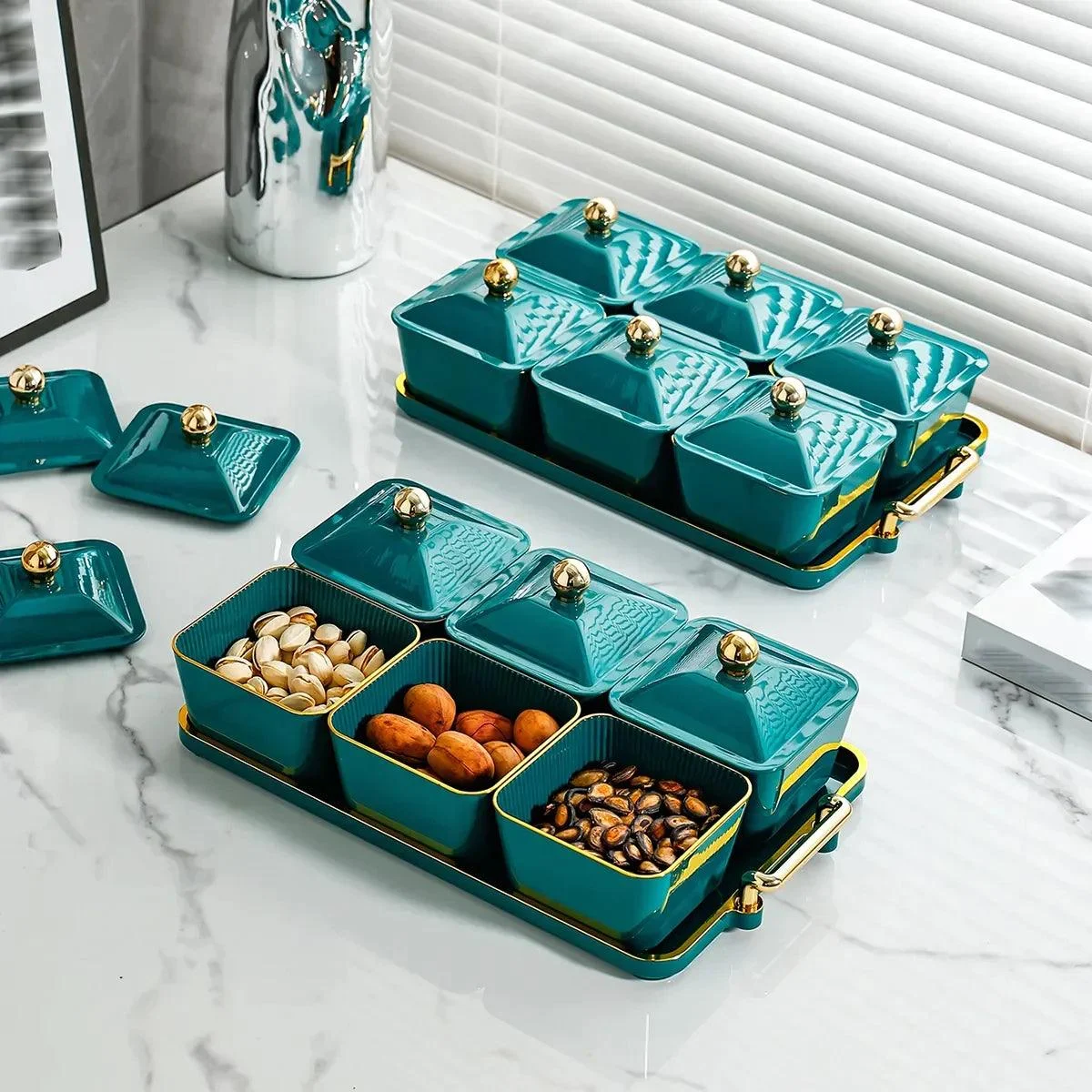 TreatTrove - Dessert Storage Box Tray - ISTANBULLU LTD