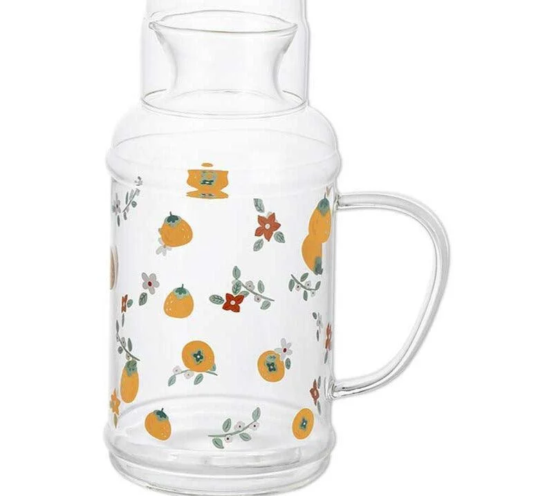 Fruit Borosilicate Glass Tea Kettle -