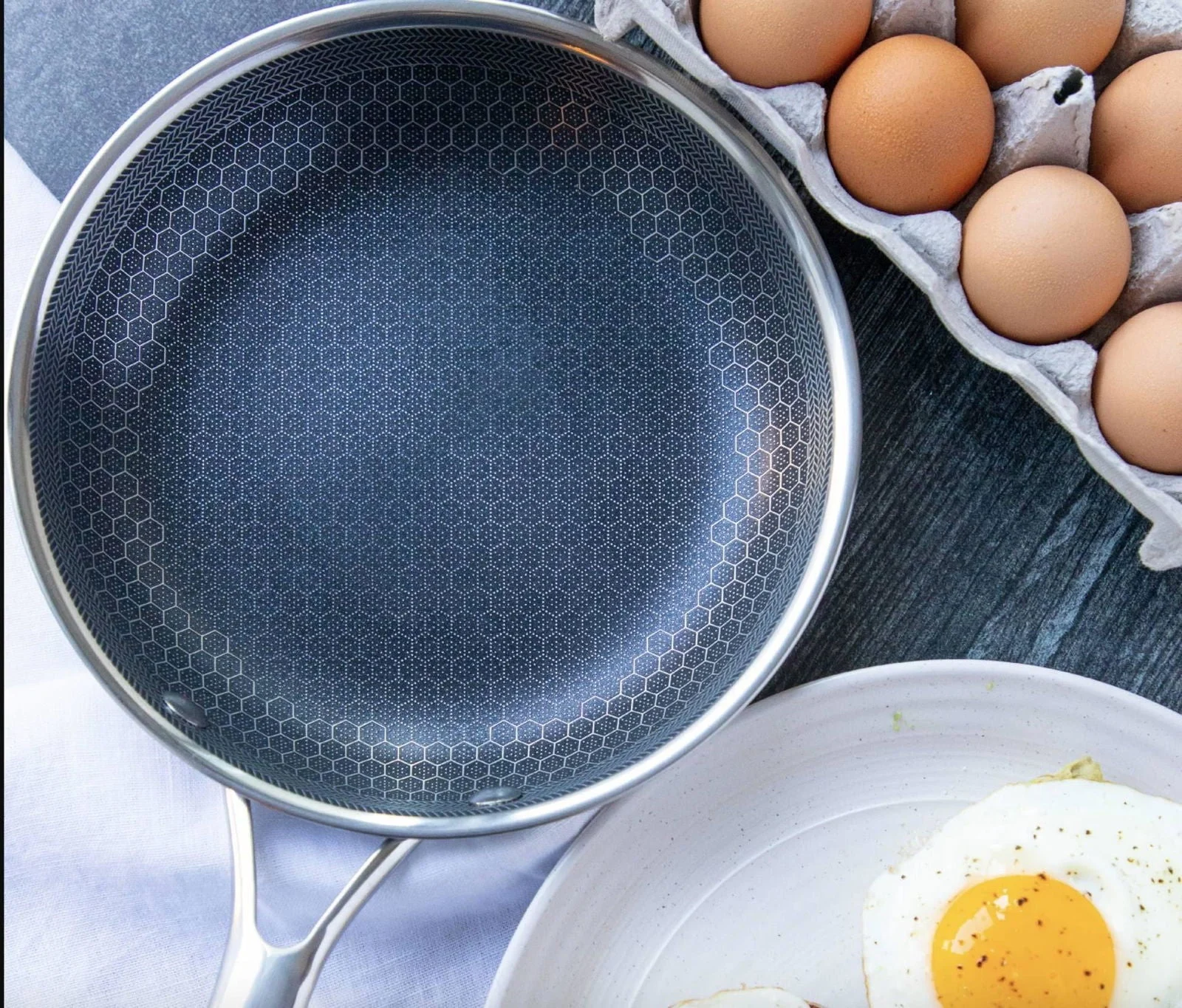 Frying_pan_-_Stick-Free_-_Stainless_Steel_-_Non-stick_coating_-_-_tag1_-4231592 Frying pan - Stick-Free - Stainless Steel - Non-stick coating - - #tag1#