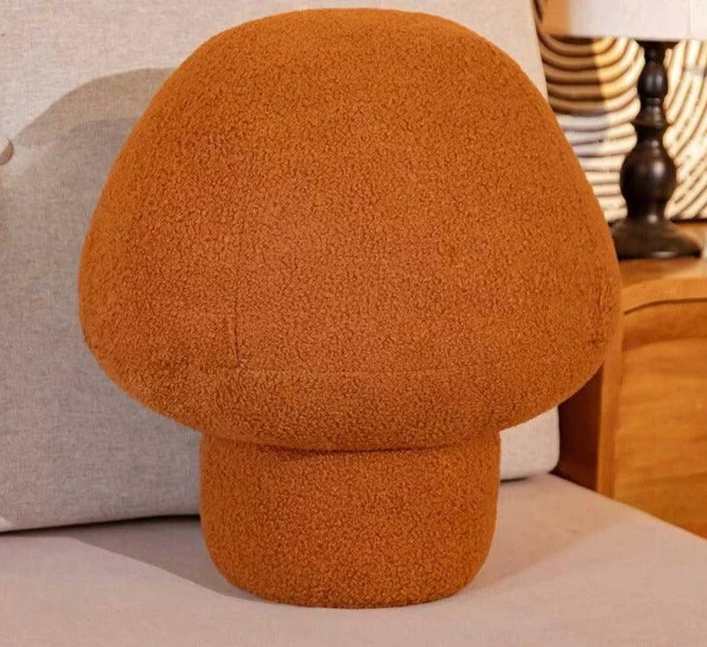 Funny Mushroom Plush Pillow -