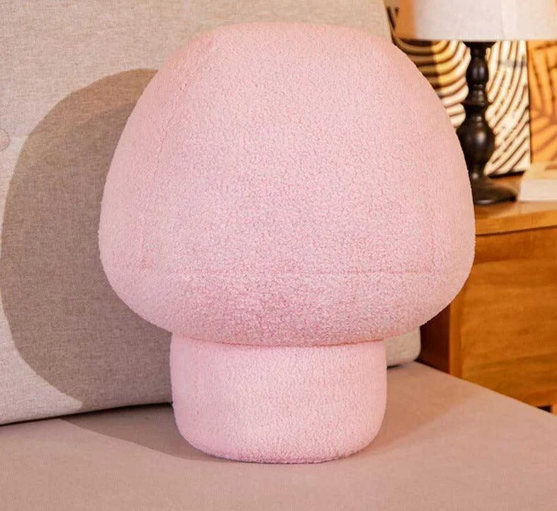 Funny Mushroom Plush Pillow -