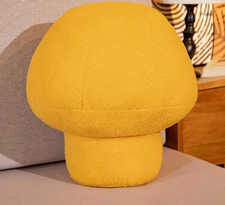 Funny Mushroom Plush Pillow -