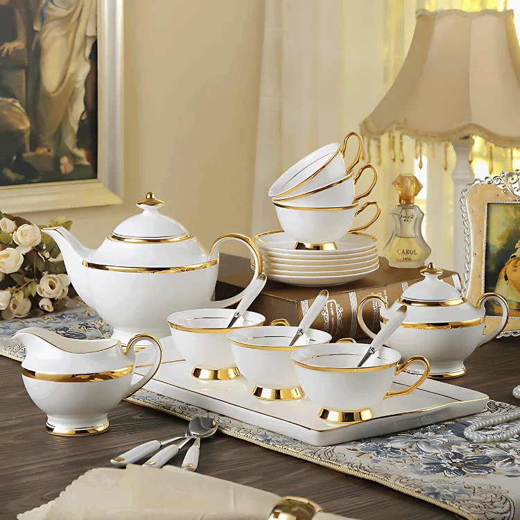GOLDEN_RIM_TEACUP_COLLECTION_SET_-_-_tag1_-4244393 GOLDEN RIM TEACUP COLLECTION SET - - #tag1#