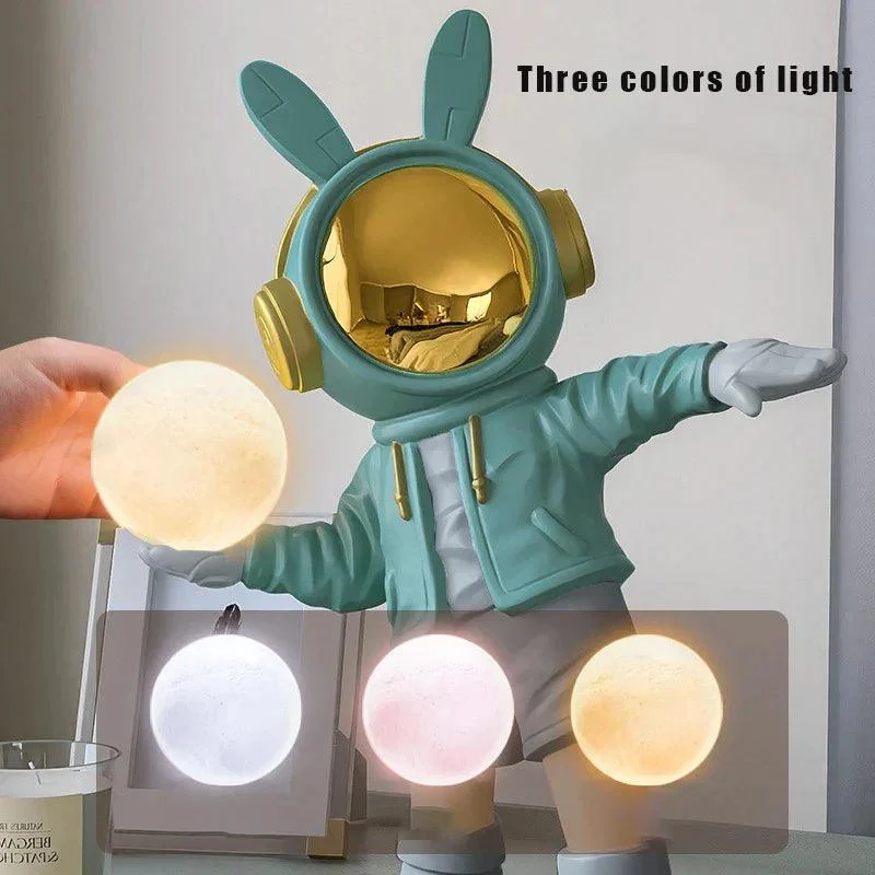 Galactic Glow: Astronaut Nightlight -