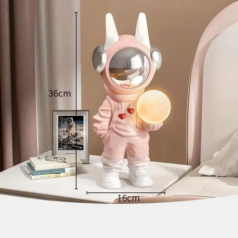Galactic Glow: Astronaut Nightlight -