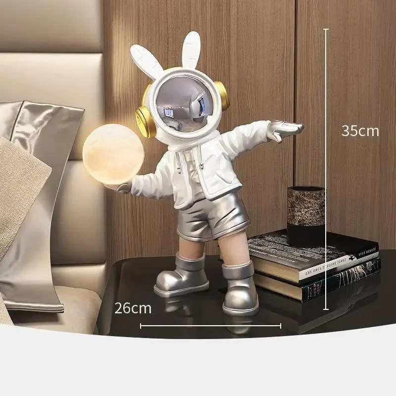 Galactic Glow: Astronaut Nightlight -