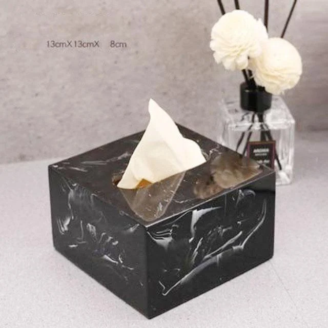 Gamela-MarbleTextureBathroomStorageTray-Homeko12 Gamela - Marble Texture Bathroom Storage Tray - Homeko