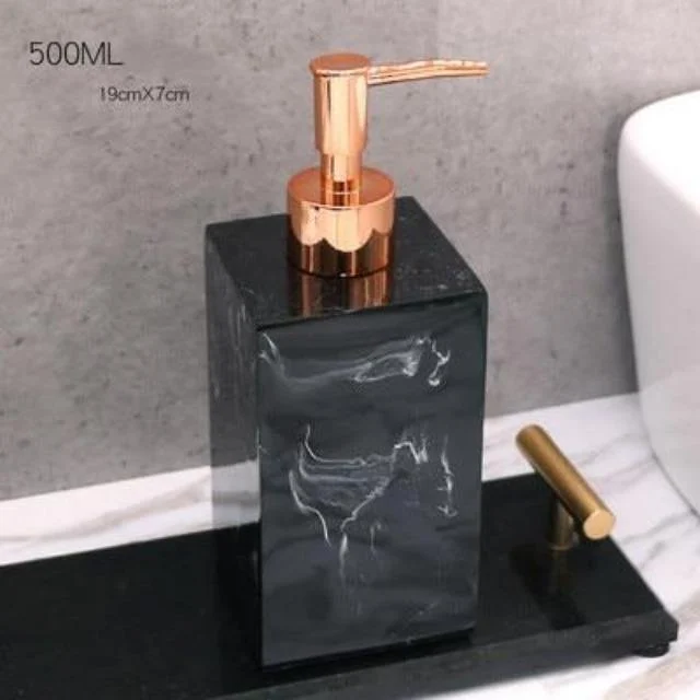 Gamela-MarbleTextureBathroomStorageTray-Homeko7 Gamela - Marble Texture Bathroom Storage Tray - Homeko