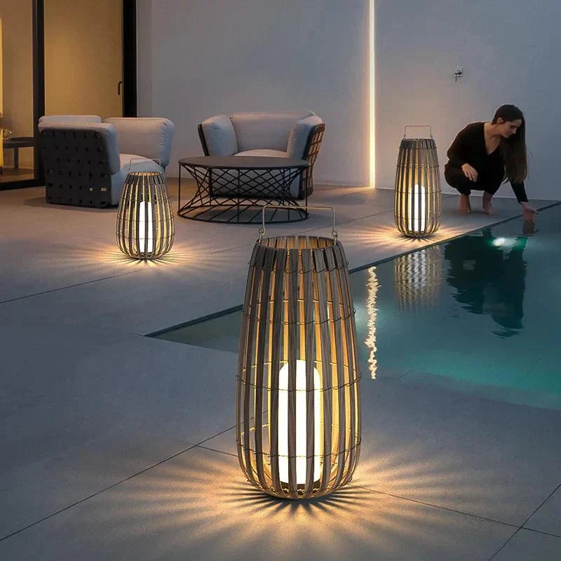 Garden_Rattan_Solar_Light_-_-4193301 Garden Rattan Solar Light -
