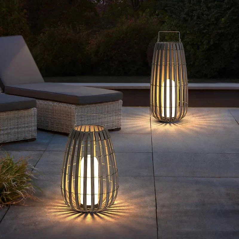 Garden_Rattan_Solar_Light_-_-4193307 Garden Rattan Solar Light -