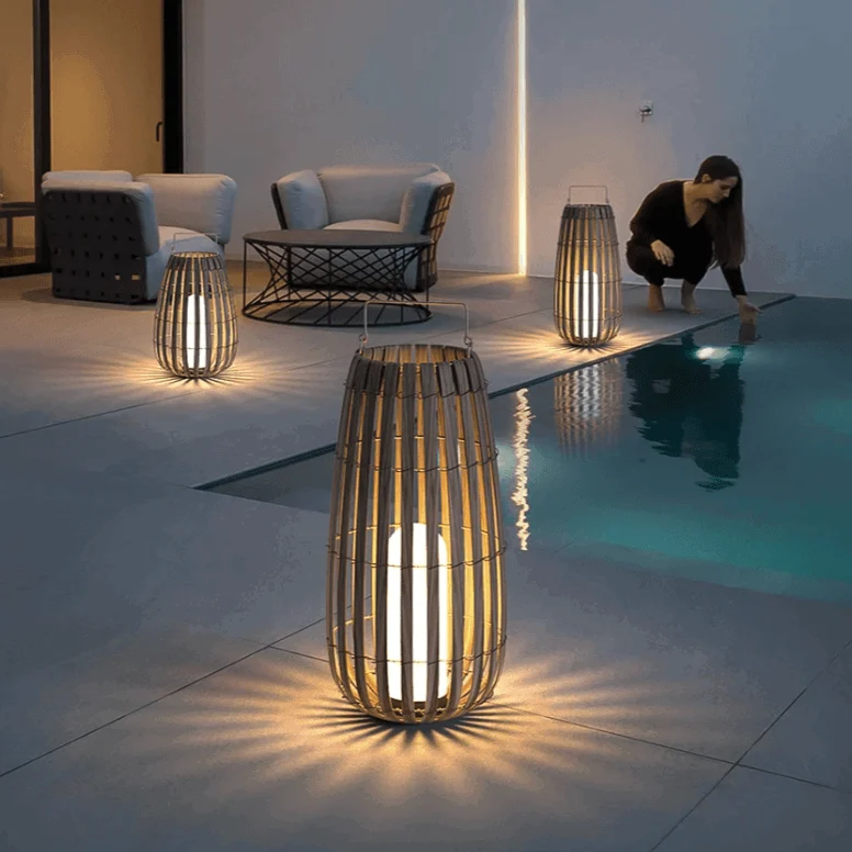 Garden_Rattan_Solar_Light_-_-4193310 Garden Rattan Solar Light -