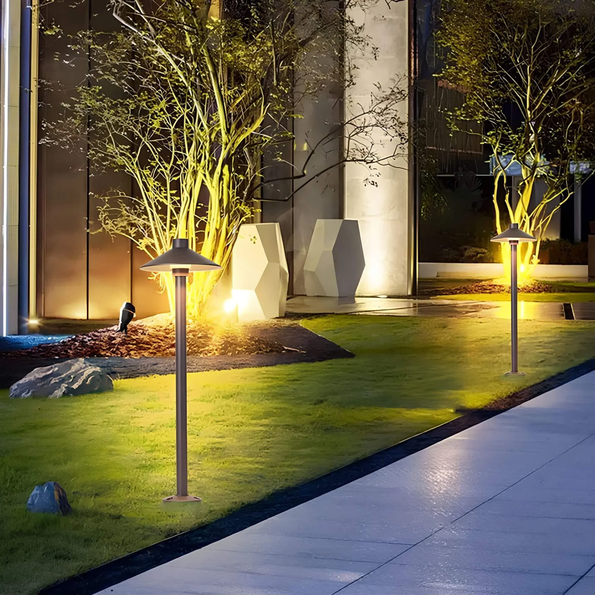 GartenLuxeLEDStrahlerWasserdichteAussenbeleuchtungfurGartenundWege5 Gartenluxeledstrahlerwasserdichteaussenbeleuchtungfurgartenundwege5
