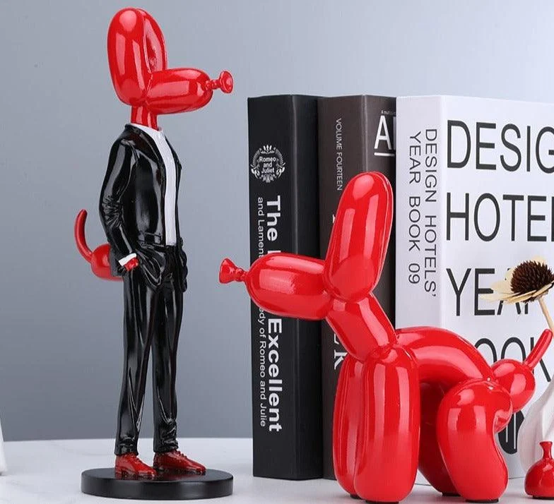 Gentleman_Balloon_Dog_Statue_-_-4193471 Gentleman Balloon Dog Statue -