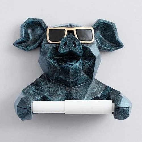 GeometricAnimalToiletPaperHolder-Homeko14 Geometric Animal Toilet Paper Holder - Homeko