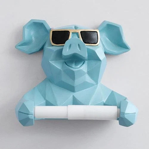 GeometricAnimalToiletPaperHolder-Homeko15 Geometric Animal Toilet Paper Holder - Homeko