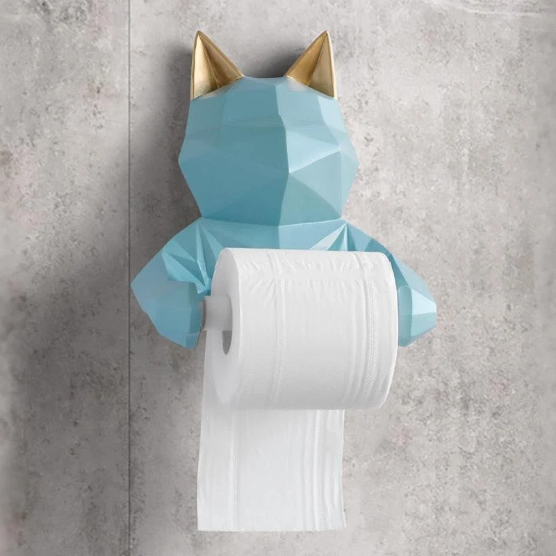 GeometricAnimalToiletPaperHolder-Homeko5 Geometric Animal Toilet Paper Holder - Homeko