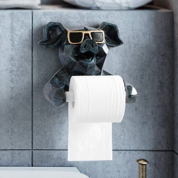 GeometricAnimalToiletPaperHolder-Homeko7 Geometric Animal Toilet Paper Holder - Homeko